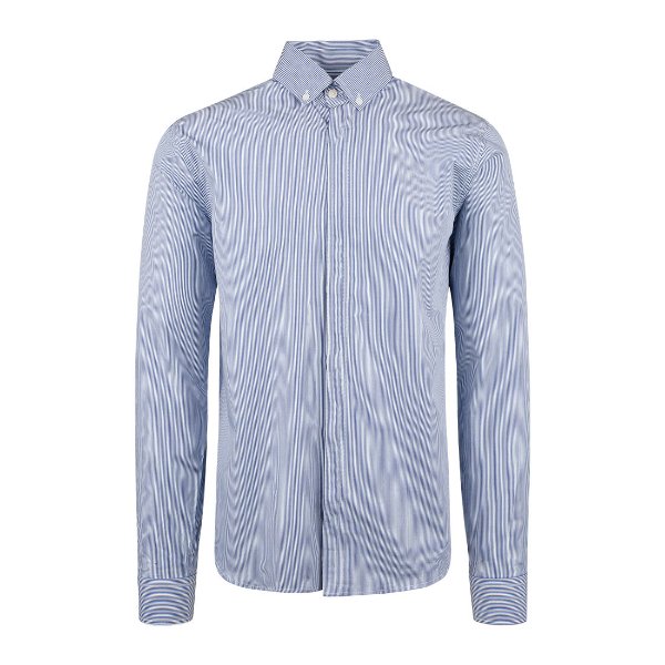 Cruyff - Aragon King Stripe Shirt - Blue/ White