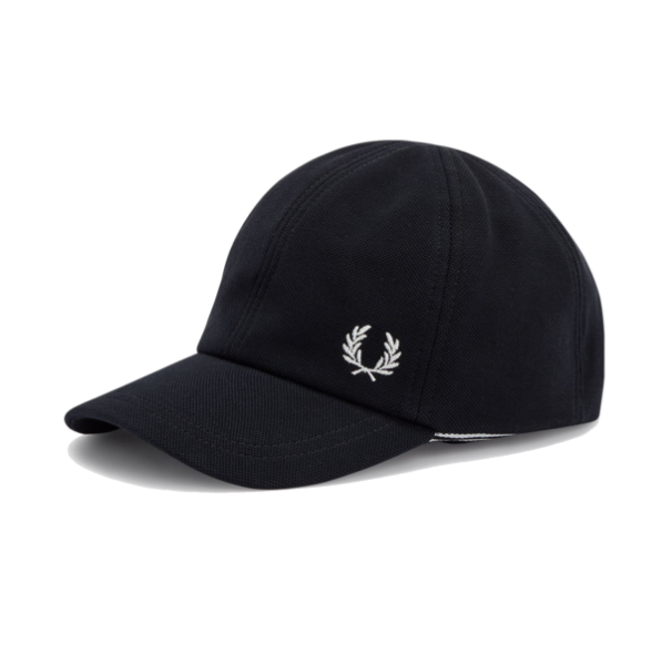 Fred Perry - Pique Classic Cap - Zwart