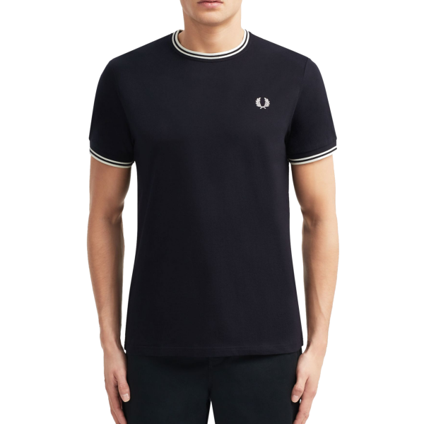 Fred Perry - Twin Tipped T-Shirt - Navy