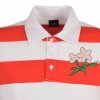 Japan Retro Stripe Polo Shirt