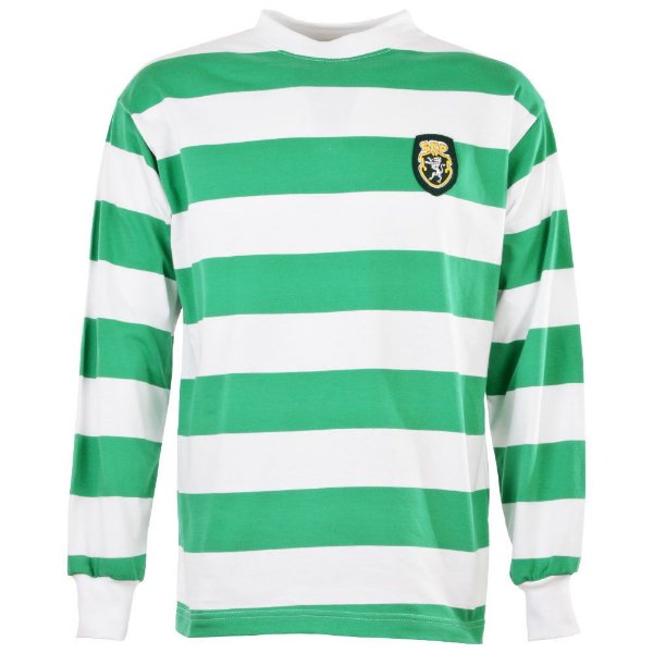 Sporting Lisbon Retro Football Shirt 1950s-1960s
