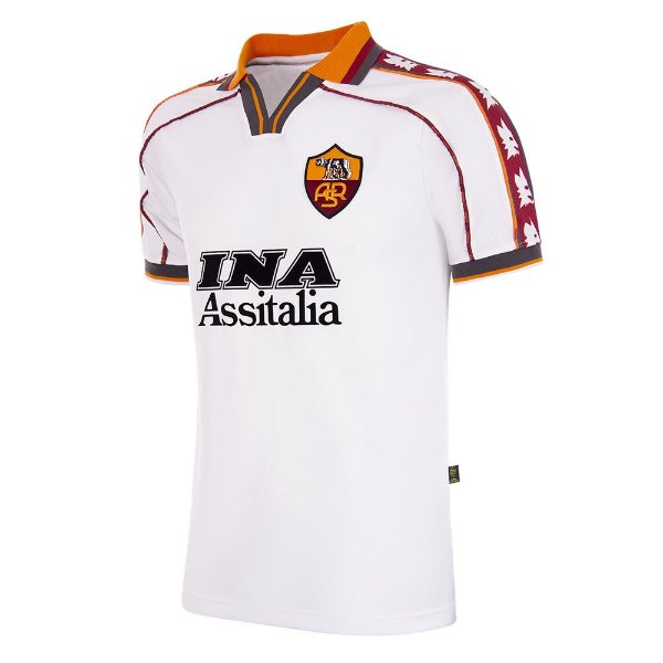 Maillot Exterieur retro de Football AS Roma 1998 1999