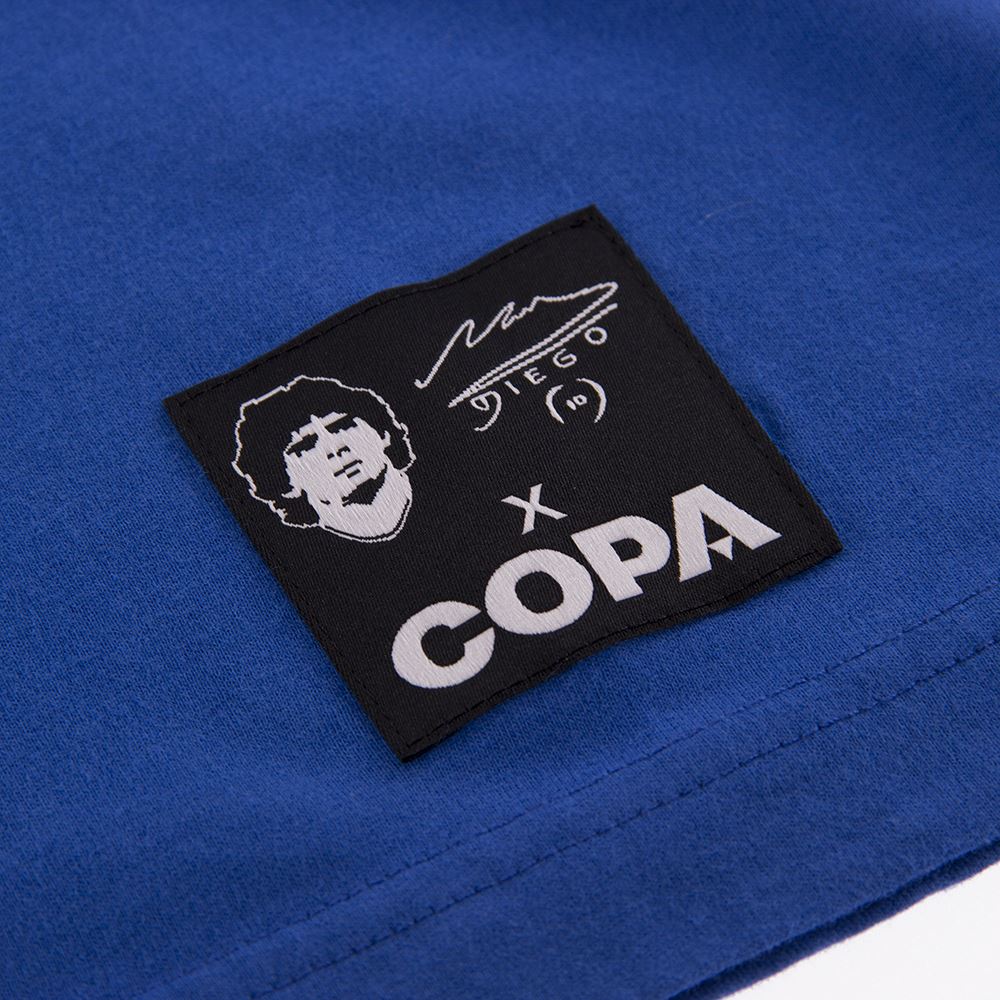 Maillot Copa Maradona X Boca - Hommage Officiel à Diego Maradona, Broderie Qualité, Collection Football