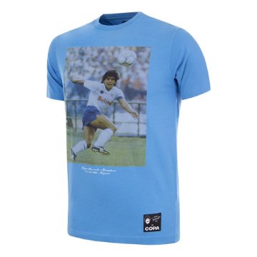 Yagerod Ensemble de Maillot de Football commémoratif rétro Diego Maradona n ° 10 Argentine Maillot de Football à Domicile 1986 Argentine T-Shirt et Short pour Enfants Adultes 