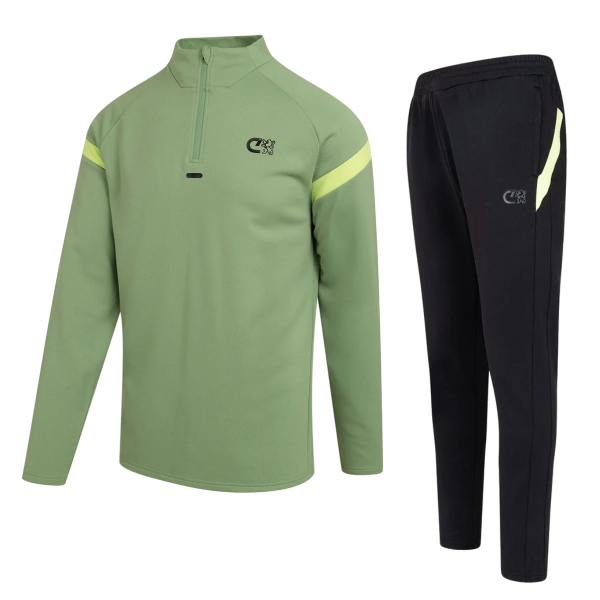Cruyff Sports - Corner Trainingspak - Loden Frost/ Sharp Green