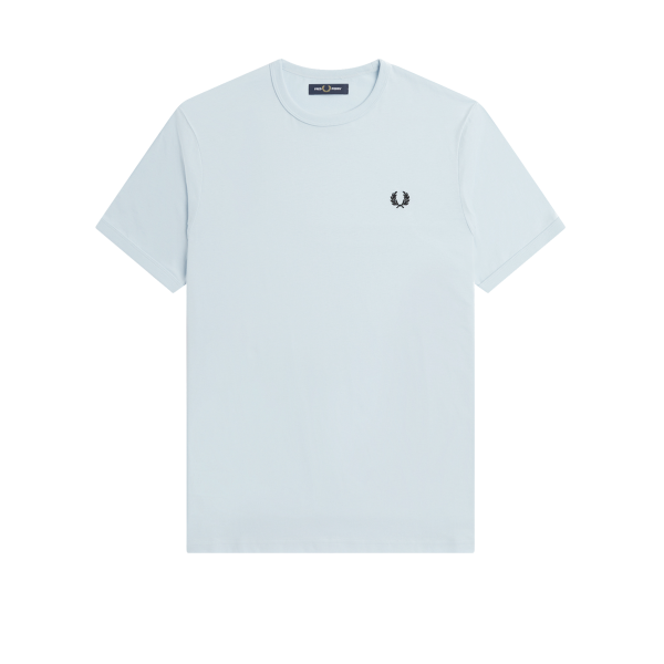 Fred Perry - Ringer T-Shirt - Light Ice