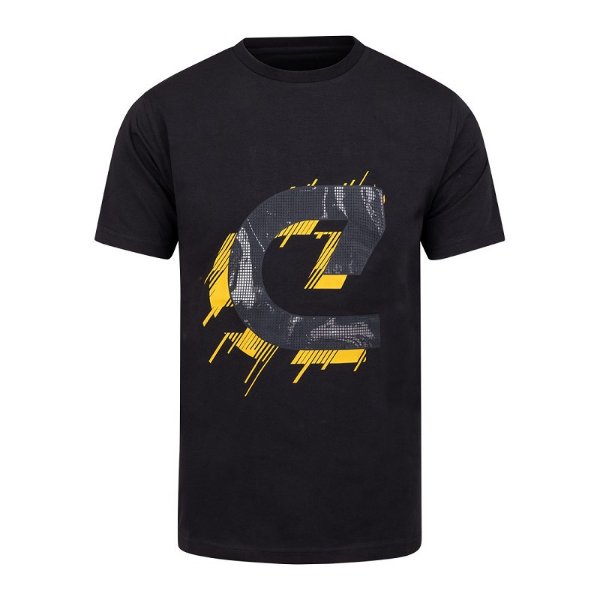 Cruyff - Elluvium T-Shirt - Zwart/ Goud