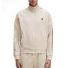 Fred Perry - Contrast Tape Trainingsjack - Light Oyster