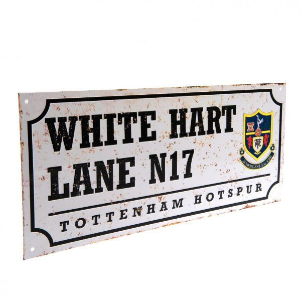 Tottenham Hotspur FC Street Sign Retro