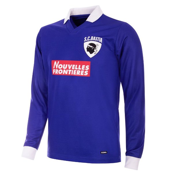 SC Bastia Retro Voetbalshirt 1997-1998