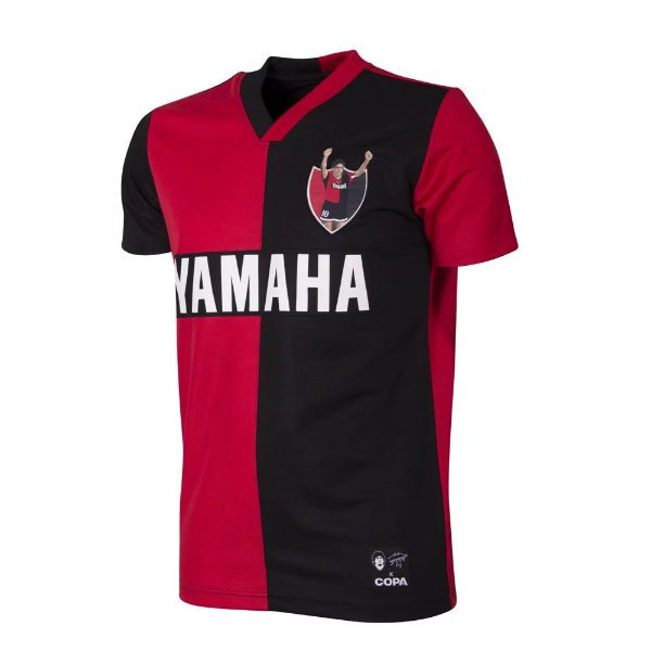 Maillot Newell's Old Boys Maradona N°10 - Certificat + Dossier Officiel - Boîte - Taille L