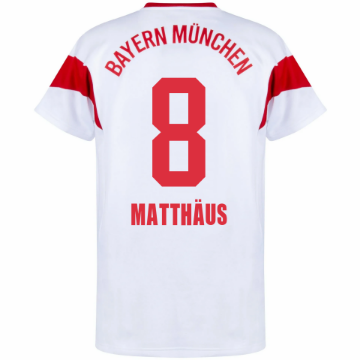 Maillot Bayern Munich 1987-88 Signé Par Lothar Matthäus - Original Certifié Collector