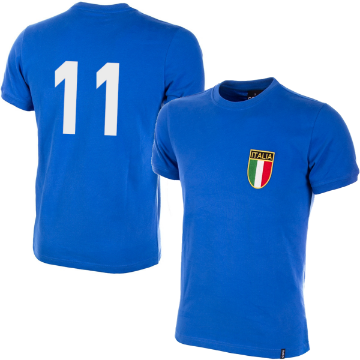 Maillot De Foot Vintage Lotto Italia - Taille L, Bleu Blanc, Rétro, Neuf Avec étiquettes