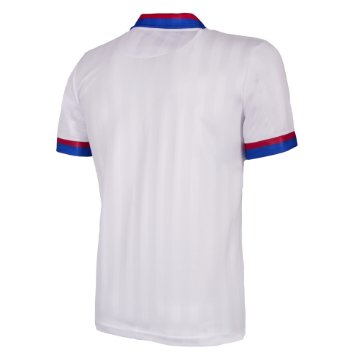 Maillot De Foot Rétro URSS 1982 - Réplique Extérieure, Blanc, Pour Hommes (VF Jerseys)