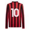 Image de Maillot de football Authentique du 125e anniversaire AC Milan + 10