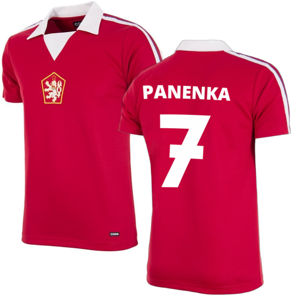 Tsjecho-Slowakije Retro Voetbalshirt EK 1976 + Panenka 7