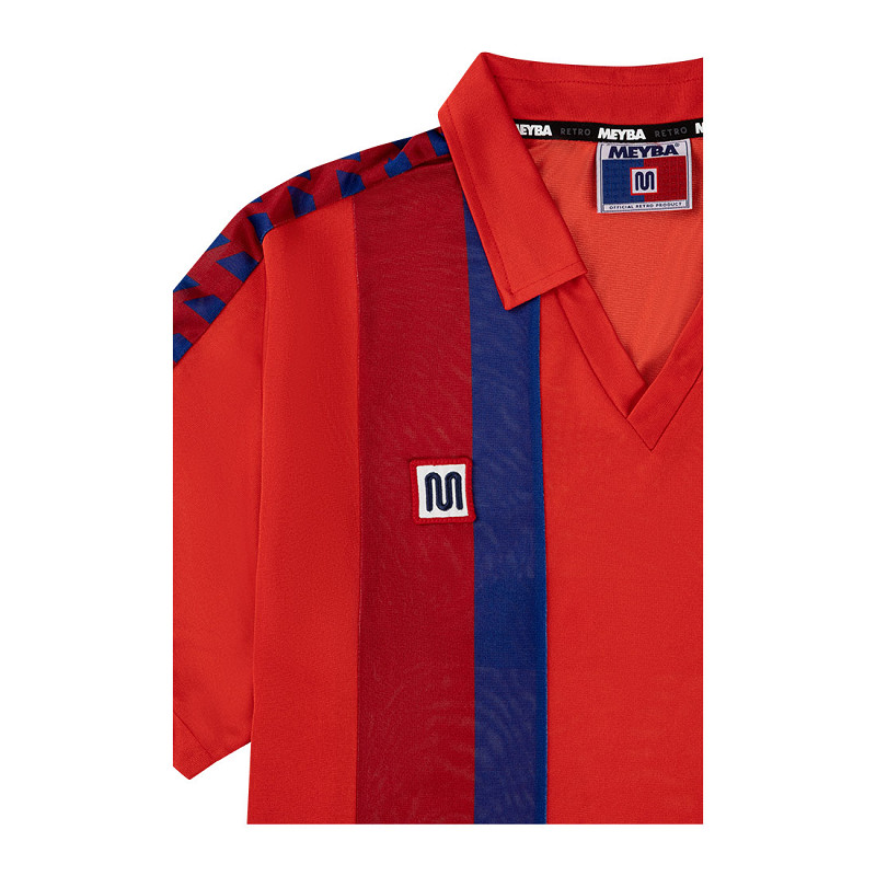 Maillot De Foot BARCELONE 1982/1984 Vintage - Marque Meyba - Taille L - Manches Longues - Très Bon état