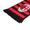 AC Milan Stripes Fan Scarf - Red/ Black