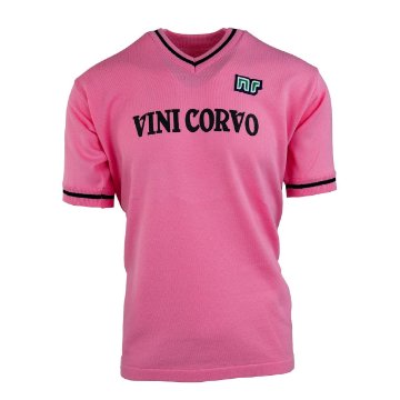 Maillot De Foot Vintage Italie 80's – Bianchini Impianti Elettrici – Taille L/XL Rayures