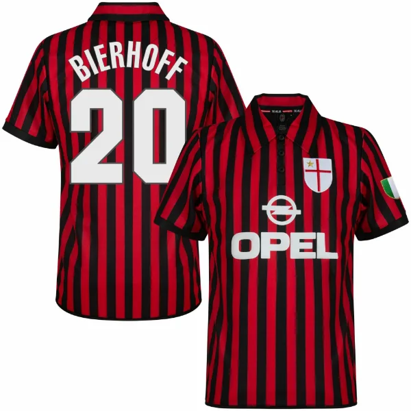 Image de Maillot rétro de Football Centenary AC Milan 2000 + Bierhoff 20