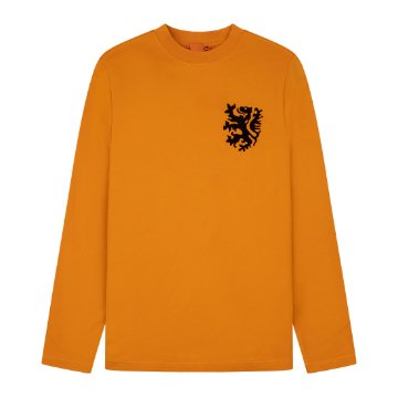 T-shirt Vintage équipe Des Pays-Bas - Orange 68 - Homme - Neuf Avec étiquettes