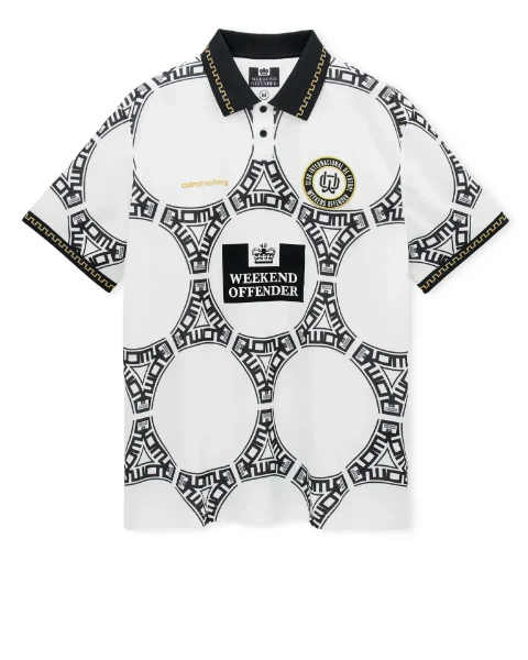 Weekend Offender - Mexico Azteca Football Shirt 1986 - White