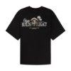 Off The Pitch - Legacy Kas Loose Fit T-Shirt - Zwart