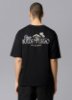 Off The Pitch - Legacy Kas Loose Fit T-Shirt - Zwart