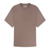 Off The Pitch - Rope Flow  Regular Fit T-Shirt - Dark Taupe