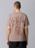 Off The Pitch - Rope Flow  Regular Fit T-Shirt - Dark Taupe
