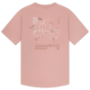 Off The Pitch - Blossom Slim Fit T-Shirt - Roze