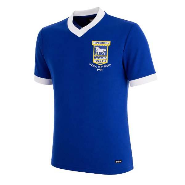 COPA Football - Ipswich Town FC Retro Football Shirt 1980-1981