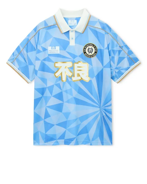 Weekend Offender - Laponia Voetbalshirt - Lichtblauw