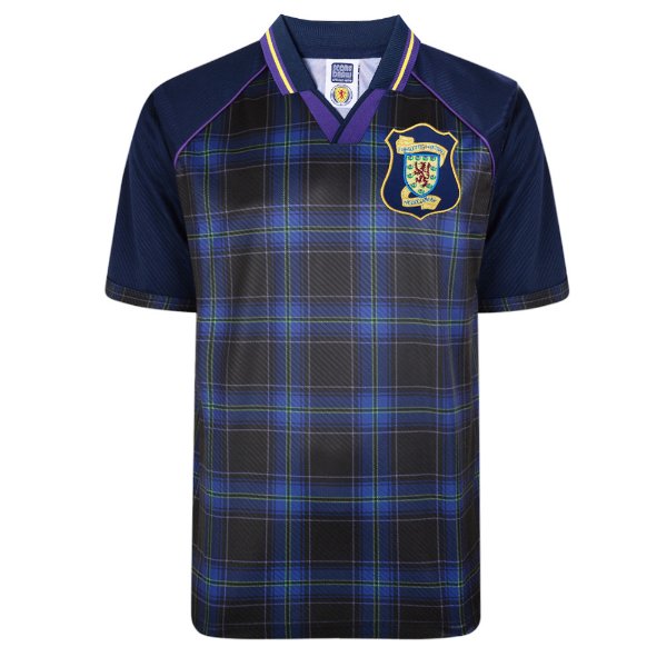 Score Draw - Scotland Retro Football Shirt Euro Championship 1996