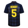 Score Draw - Scotland Retro Football Shirt Euro Championship 1996 + Hendry 5