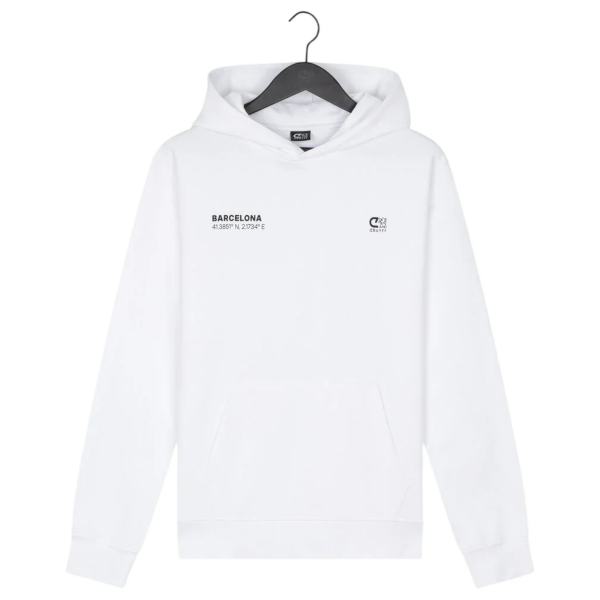 Cruyff - Barcelona City Pack Hoodie - White