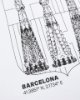 Cruyff - Barcelona City Pack Hoodie - White